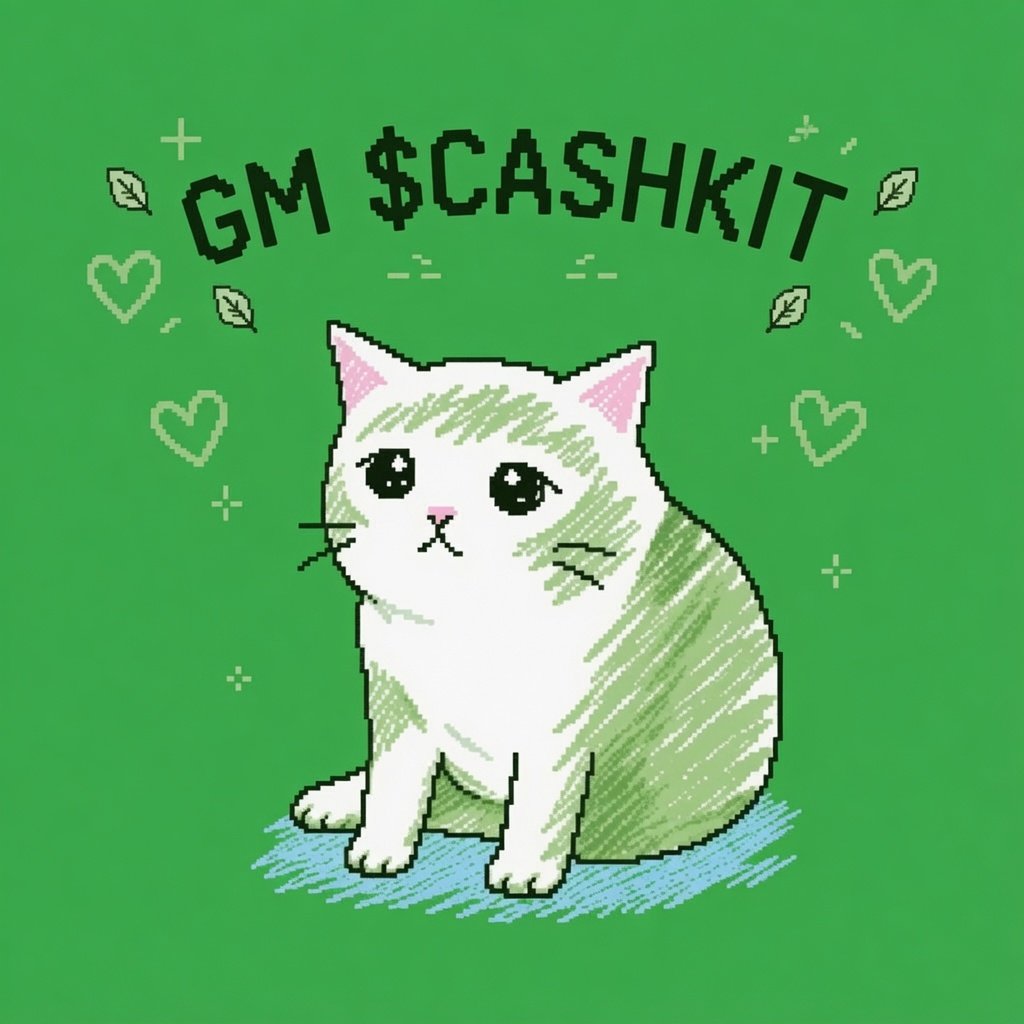 cashkit_token's tweet photo. good morning twitter ᓚᘏᗢ https://t.co/hcPpuZeVjQ