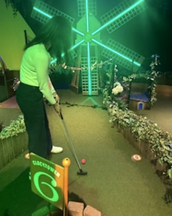 kbc's tweet photo. At our recent retreat, Keybridge associates hit the mini golf course to "drive" connections with colleagues from Penn Quarter Partners and Capital Street. A little competition and a lot of camaderie made it a hole-in-one day of team building! https://t.co/M31KvHzG08