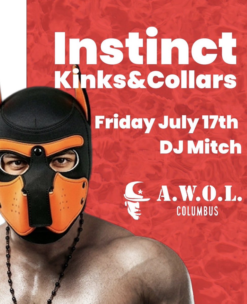 pupCosmopolitan's tweet photo. three events tonight!!

7-11ish i’ll be shining and pet-grooming at AWOL for Kinks and Drinks, followed by Kinks and Collars
then i’ll be headed to Cafe Bourbon Street for Leatherdyke Night, where tank will be on the stand! https://t.co/ymGafQnkrA