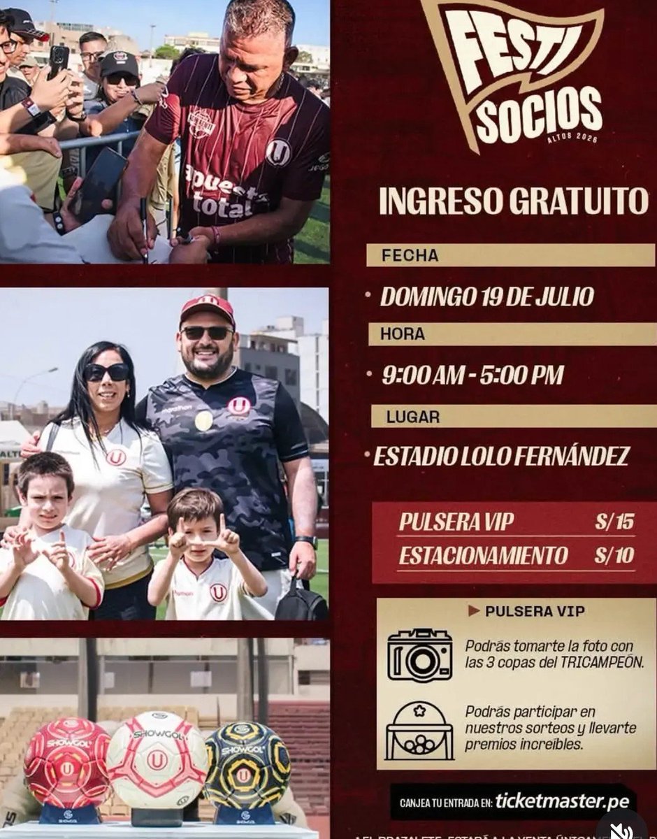 Rock_Laws_'s tweet photo. ¿Quiénes van a ir al #FestiSocio2026 este domingo? No se olviden de activar sus entradas en Ticketmaster. https://t.co/32dzSuuyma
