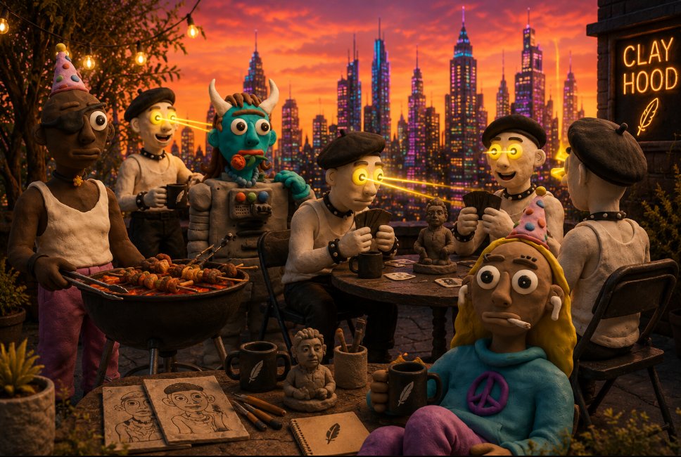 ClayHoodsea's tweet photo. Nobody asked who was rare.

Everyone asked who wanted to hang out.

Talking about Tomorrow

That felt better.

🤝

#Robinhood #RobinhoodChain #OpenSea #NFT https://t.co/meUUTtYQzo