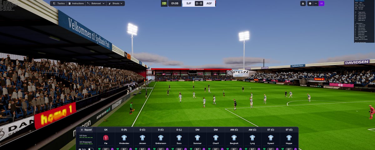 DaleTHFC2k's tweet photo. Sønderjyske Stadium In Denmark Been RE-DONE! IN FM26 https://t.co/yRtzIhSQLx