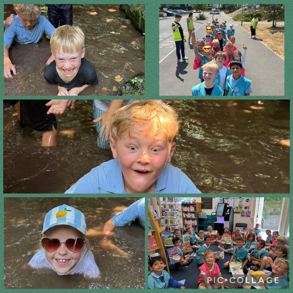 rhosstreet's tweet photo. Blwyddyn 2 have had a fun packed final week. Signing up for the Summer Reading Challenge, river dipping, visit from firefighter Barra & end of year party. Youโve been an amazing class! Enjoy a well earned summer break. ๐ ๐ฆ ๐ฉโ๐ ๐ #RSSread #RSShum #RSSwb https://t.co/d9XsrCHHV0