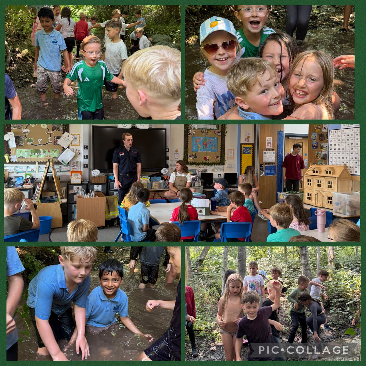 rhosstreet's tweet photo. Blwyddyn 2 have had a fun packed final week. Signing up for the Summer Reading Challenge, river dipping, visit from firefighter Barra & end of year party. Youโve been an amazing class! Enjoy a well earned summer break. ๐ ๐ฆ ๐ฉโ๐ ๐ #RSSread #RSShum #RSSwb https://t.co/d9XsrCHHV0