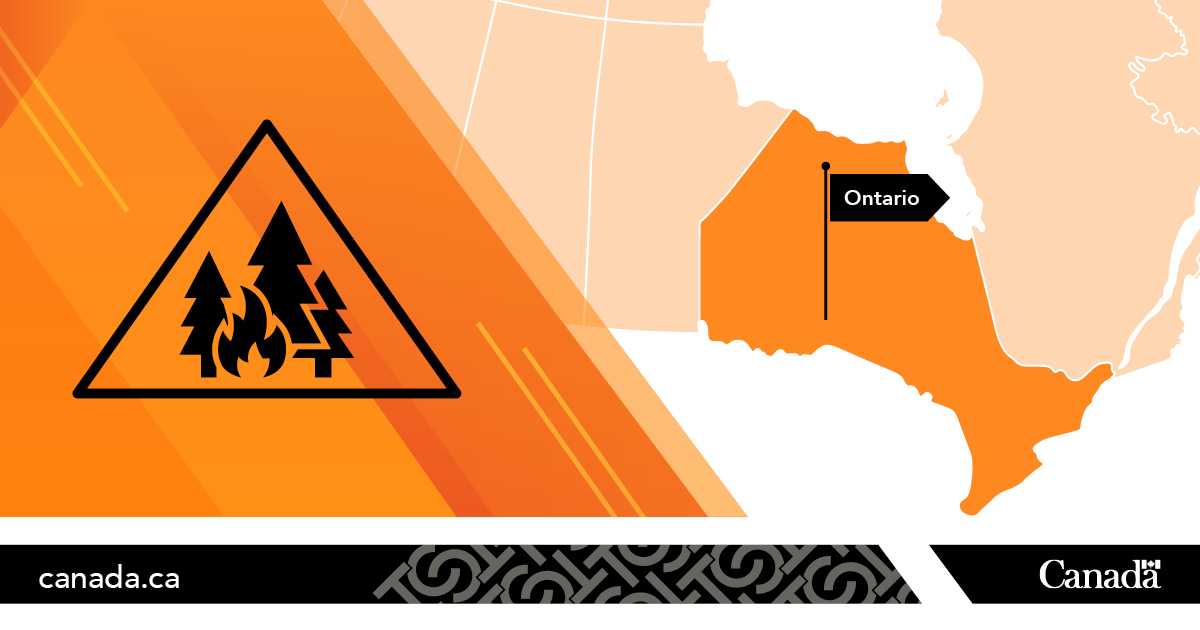 Transport_gc's tweet photo. Keep your drone out of the sky if you are near active wildfires in certain parts of Northern Ontario. 🚫 

Unauthorized drone use is illegal and can impede firefighting operations. https://t.co/Nlf9ydanmK