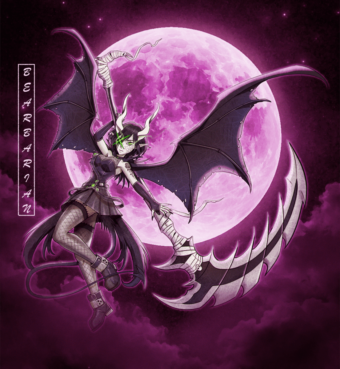 bearbarian90's tweet photo. A queen forged in shadows and crowned by the moon 🌙

#commission_art #digitalart #characterart https://t.co/EeWeyMdzZJ