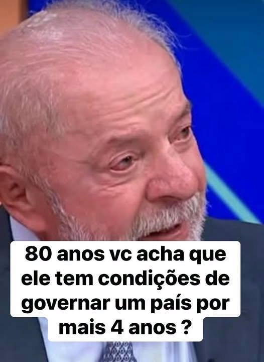 ZaniniLi's tweet photo. Não é nem pela idade e sim pelo que ele esta fazendo de mal ao povo brasileiro... https://t.co/ekQsYoz3Jy