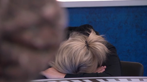 TRealityKingdom's tweet photo. Angela's ready to explode! 😬 #bb28 https://t.co/OyIdTVMJ56