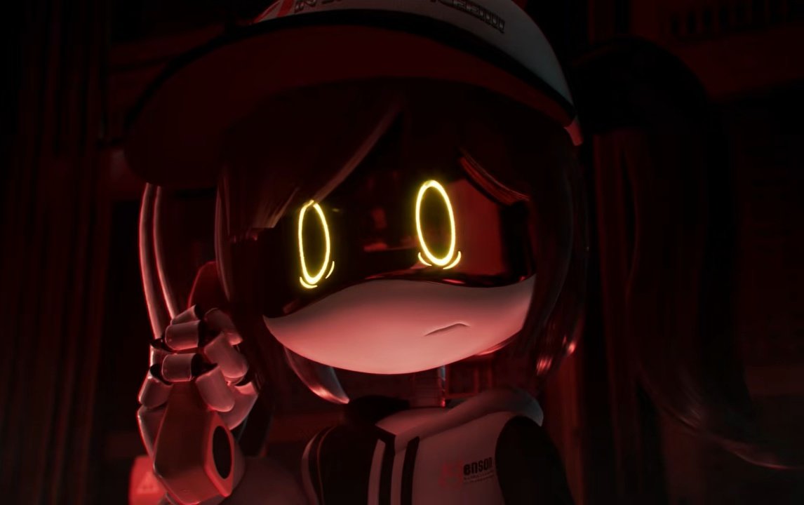 Echotheglitch8's tweet photo. I genuinely cried you can tell she is horrified of the Solver, you can see the trauma and regret in her expression. https://t.co/wAoXmlkjC3