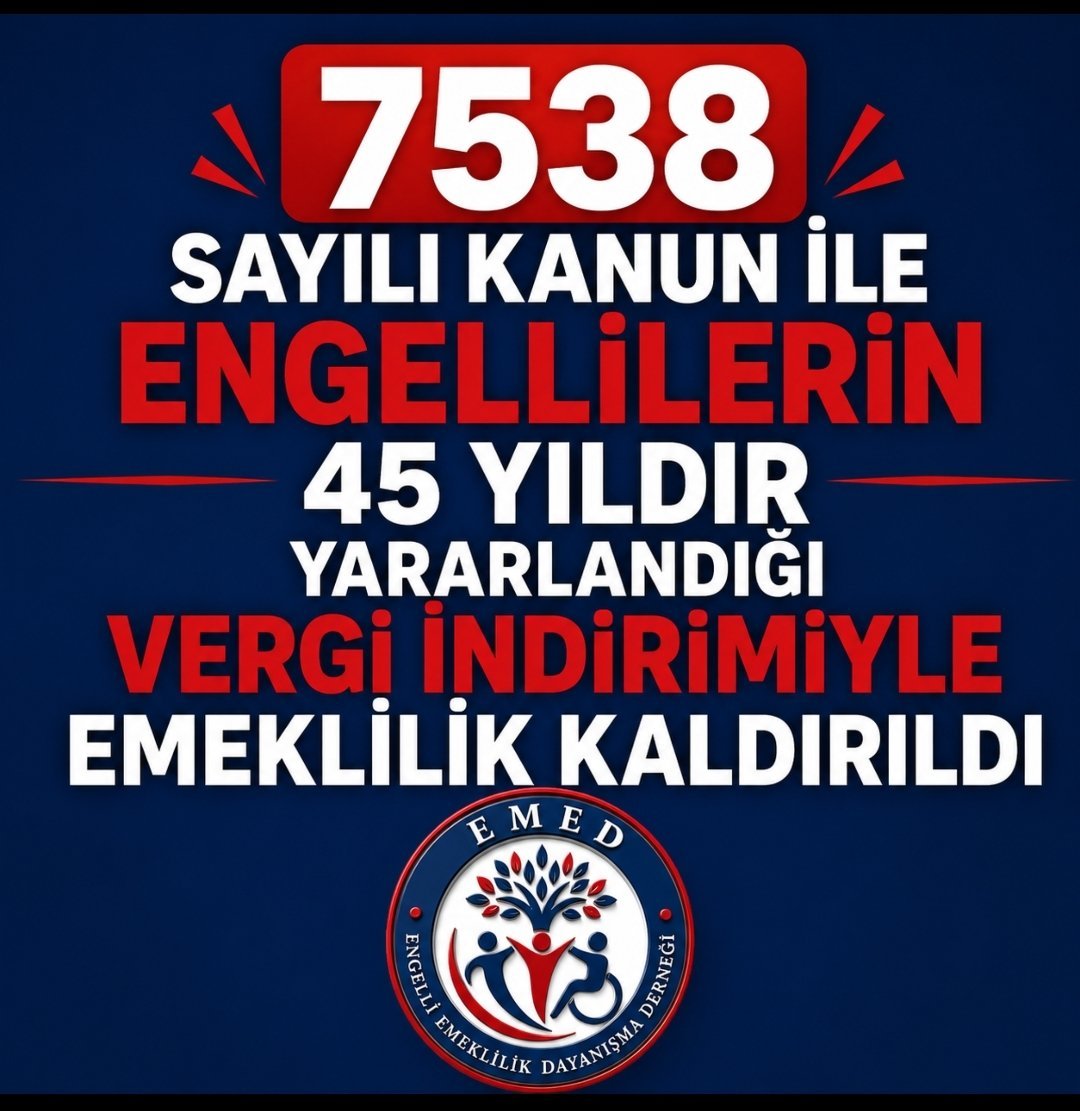 Emreeneldir's tweet photo. Yılların emeği bir gecede yok sayıldı 
Engelli emeklilik hakkımızı iade edin 
@RTErdogan
@Akparti
@isikhanvedat
@kasapoglu
@MahinurOzdemir
@hakanaksu058
@CeydaBC35
@profdrorhanates
@AYMBASKANLIGI

#EngelliyeAdilEmeklilik https://t.co/cNekK4rxQ8