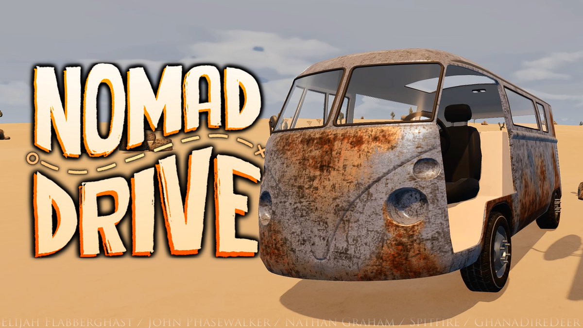 TheSkollvaldr's tweet photo. RV Restoration - Nomad Drive
https://t.co/odho2I025R
Episode 2
#NomadDrive #Car #Survival #RV #IndieDevil #NathanGraham #Gameplay #Indie #IndieGame #Caravan #Adventure #Phasewalker #OMGaBunny
https://t.co/CE6ykB5Jd2
@indiedevil https://t.co/DStA7kiGJq