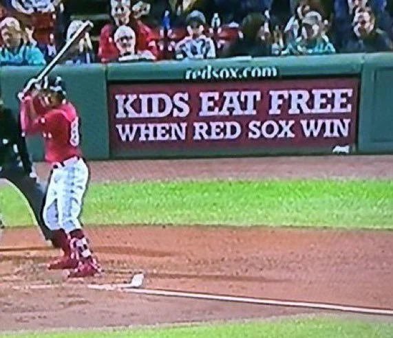 DanClarkSports's tweet photo. The Red Sox have won 10 straight.

Boston has a childhood obesity crisis. https://t.co/e7avhnn7jQ