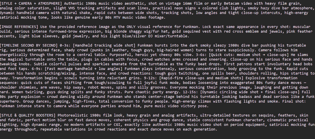 techhalla's tweet photo. I ran the first prompt a couple times as a setup shot since it felt reusable, and it was.

The idea is to lock in the scene properly, focus on the character, and then generate a few cuts to fill out the clip. You can see it in the screenshot. Of course, it's Seedance 2.0. https://t.co/rFK9Nr6P5y
