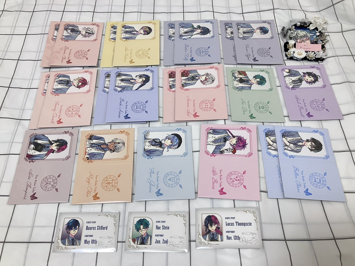__sugiko's tweet photo. @01 ￤悪魔執事と黒い猫 あくねこ アニメイトフェア 特典 店員カード 交換 買取 譲渡￤

求▶︎同種ハナマル or 定価(特典100/枚)+送料

譲▶︎画像のもの

郵送、名古屋手渡し￤交換、譲渡共にまとめての方優先￤検索からもお気軽にお声掛けください✧ https://t.co/goQnaN4qIT