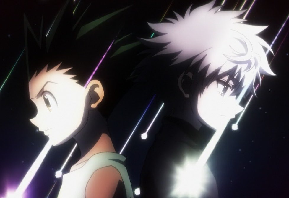 theprincessyona's tweet photo. FRIENDLY REMINDER THAT THIS IS THE  NAGAREBOSHI KIRARI ENDING LYRICS BTW, THEY ARE TRULY THE TANABATA LOVERS AND WE HEARD AGAIN ABOUT THEM DURING JULY, OH KILLUGON THE ROMANTIC DUO YOU ARE #hxh https://t.co/d2fXpeIf2D