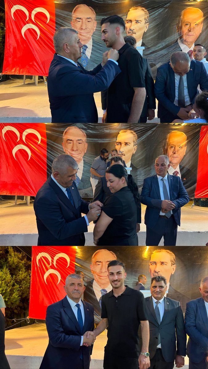 mhpizmirilbsk's tweet photo. Yeni üyelerimizi rozetlerini İl Başkanımız Veysel Şahin taktılar.

Üye olan kardeşlerimize yeni yuvanıza hoşgeldiniz diyor, Ege Doğu ve Güneydoğu İş İnsanları Dernek Başkanı Selahattin Soğukçeşme’ye kucaklaşmamıza gösterdiği katkılar için teşekkür ediyoruz. https://t.co/B9WrUkSW9J