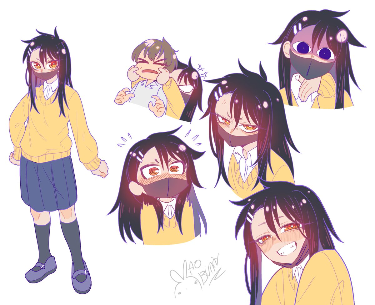 mao_diosa's tweet photo. Comisiónes recientes que hice para un cliente y su universo alternativo de nagatoro, me gusto mucho los personajes la verdad, lo único malo es que lo hice estando bloqueada y siento que le quedo faltando algo 

En fin, si quieren que les comisione hablen al privado https://t.co/xAcqSW9Aiv