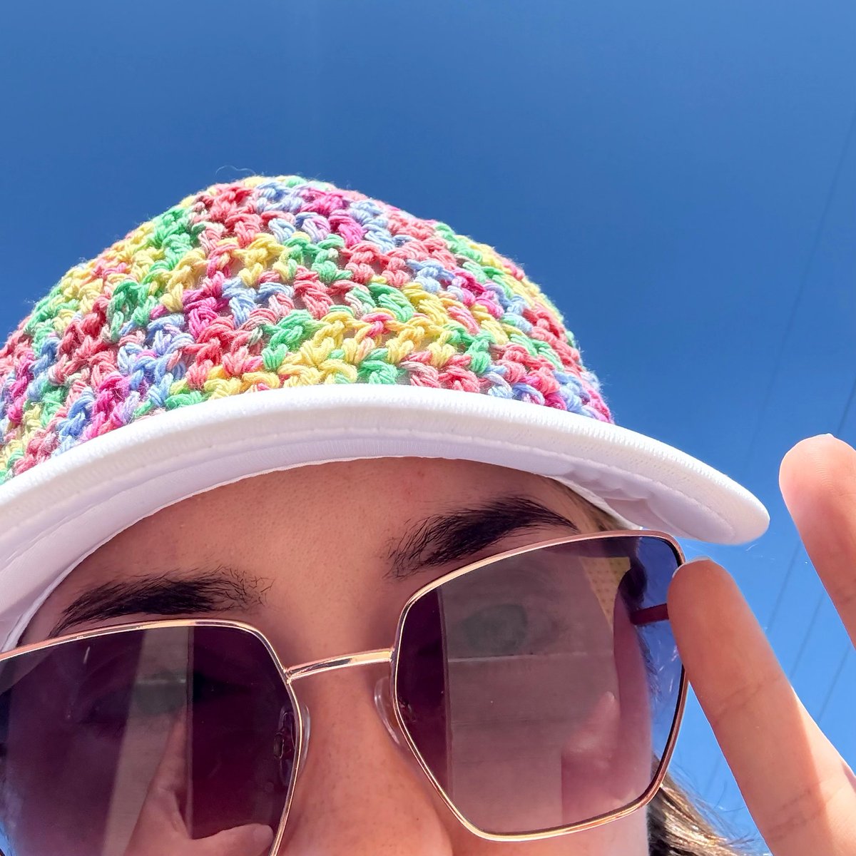 KenzieFive's tweet photo. If you see me at Djo at forest hills, I have a few crochet trinkets ✌️ https://t.co/0DHb0wZNdz