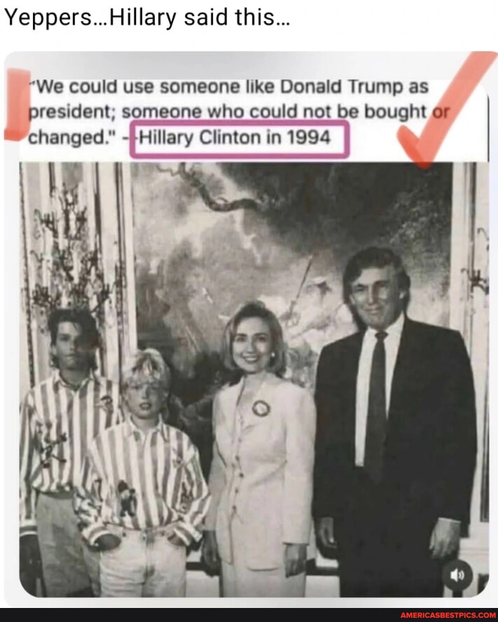 realityinf45297's tweet photo. #yeppers #hillary #said 
https://t.co/PFj2ShAlMQ
#AmericasBestPicsAndVideos https://t.co/kNjjnwFwHO