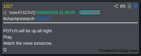 7thDean's tweet photo. It looks like VK's back in the game....🥳🥳

VK's post saying Good Morning X has a picture of a bag of "17 bean coffee" attached with the timestamp 10:27 AM EST

Let's breakdown the "17 bean coffee" shall we...🧐

"17" >< Q, 'aka' President Trump🐸

"17" been coffee >< President Trump, 'aka' POTUS, having coffee🐸☕️

Q 1027
POTUS will be up all night.
Pray.
Watch the news tomorrow.
Q

🚨VK's Comm: POTUS will be up all night drinking a lot of coffee, Pray and Watch the news tomorrow!🌙☕️🙏👀🍿