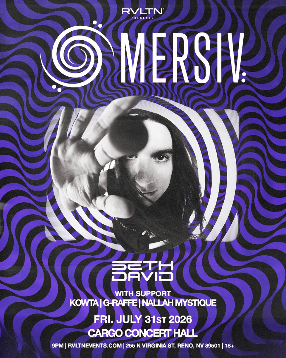 CargoReno's tweet photo. We're dying to be scanned like groceries... Good thing Mersiv will be taking over Cargo in just TWO WEEKS. 🌌 Tickets are moving fast! Don't miss out on hearing that Pretty Dark Loud sound live. Grab yours at https://t.co/16RgJPABH1. 🔗 https://t.co/jlCcBDJyBv