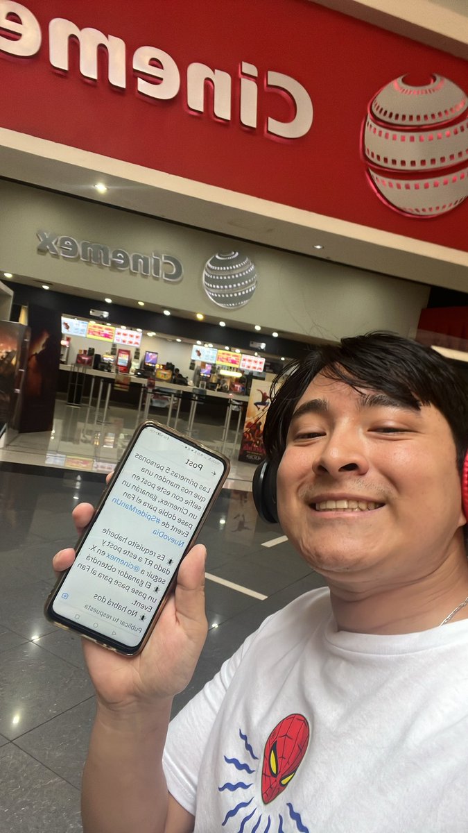 chicIemasticado's tweet photo. @Cinemex Corrí a mi cine más cercano! https://t.co/qyZO8eE7I4
