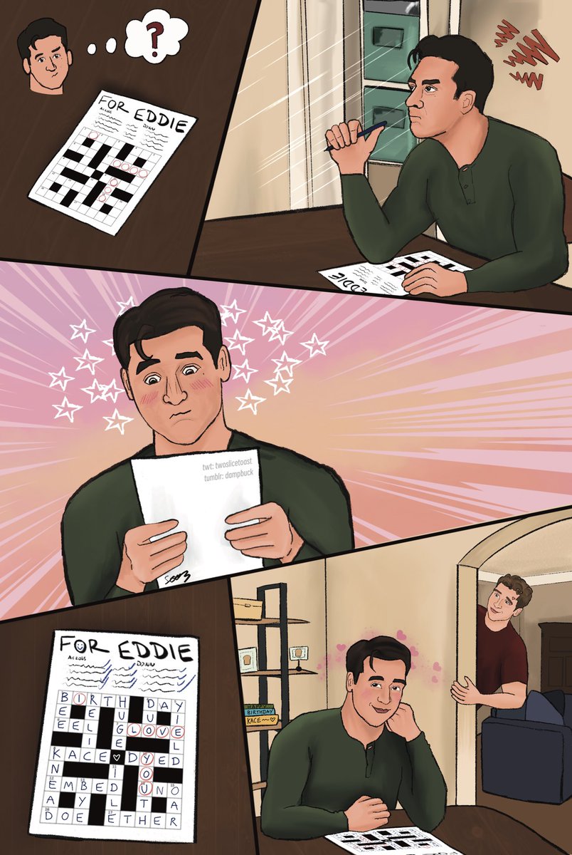 twoslicetoast's tweet photo. it's about time eddie got clued in
#buddie :) https://t.co/Te8oDmy47g