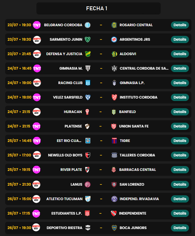 futballeros's tweet photo. ⚽🔥 ¡MAÑANA COMIENZA LA FECHA DE LA LPF! 🇦🇷
Arranca un nuevo torneo de grandes partidos. ¡Agenda el cronograma completo!

📊 Estadísticas • 🧠 Trivia • 📅 Agenda
👉 https://t.co/AbmgEovcUg

#LigaProfesional #LPF #Fecha1 #FutbolArgentino #Argentina #Futbol #Fixture #Agenda ⚽🇦🇷 https://t.co/EuPPIlaHTi
