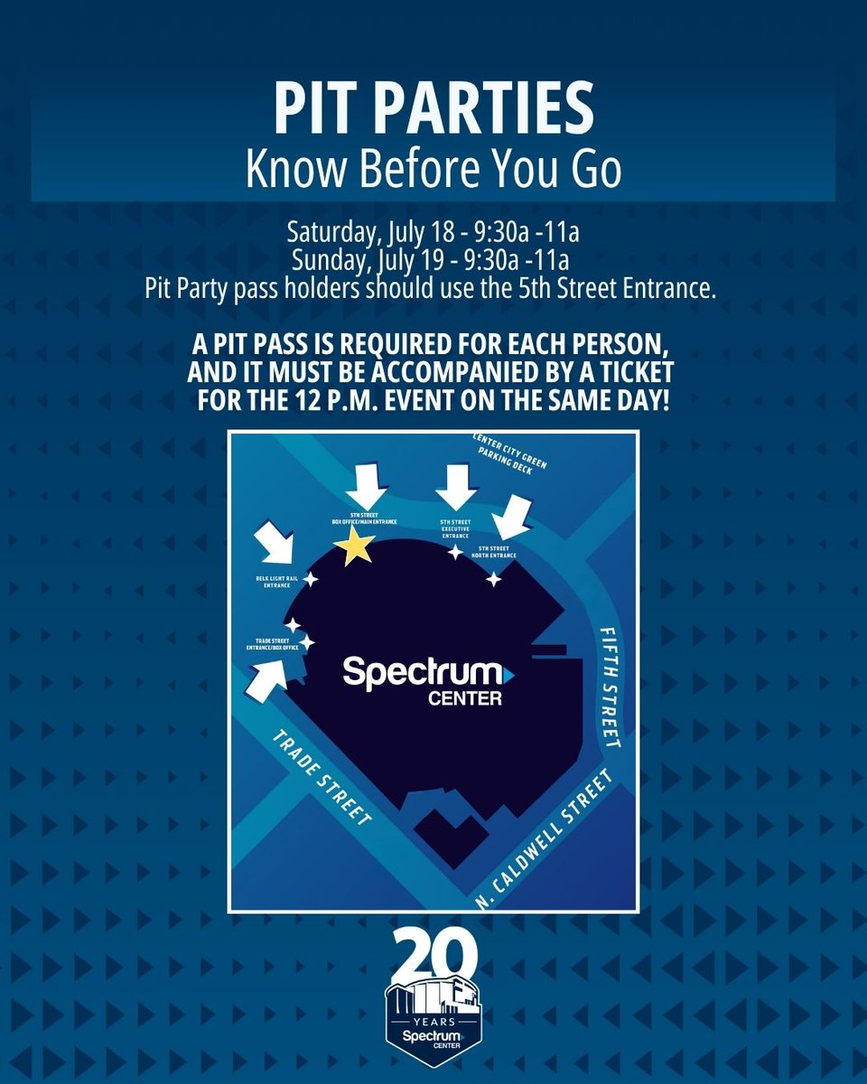 Spectrum Center tweet media