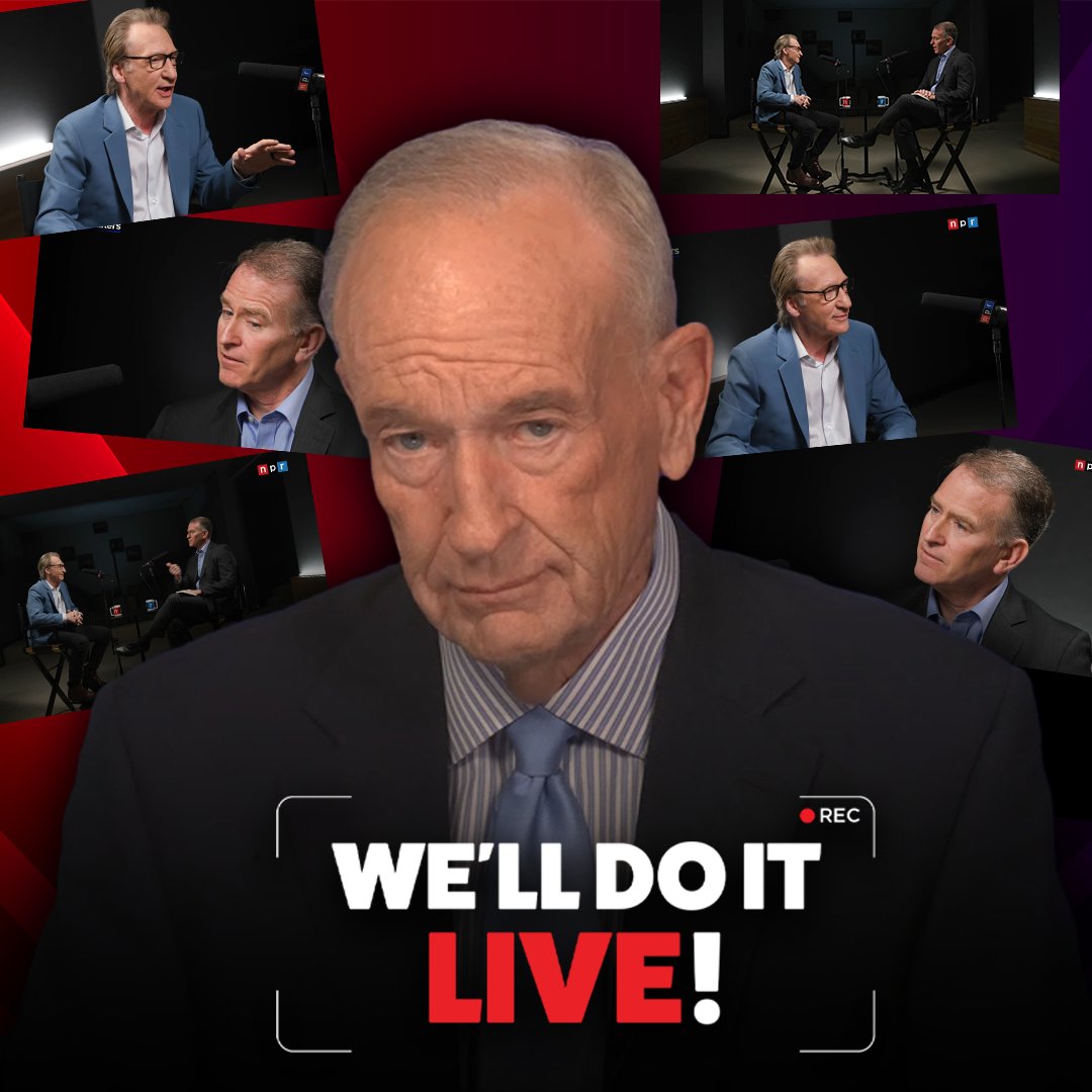 BillOReilly's tweet photo. WE’LL DO IT LIVE! is available NOW on https://t.co/rryWmyXe7C for Premium and Concierge Members. Catch it on YouTube, Apple Podcasts, Spotify, or wherever you stream your podcasts. Subscribe here ➡️ https://t.co/jD9MPoJ6mb https://t.co/i68DLH94RD