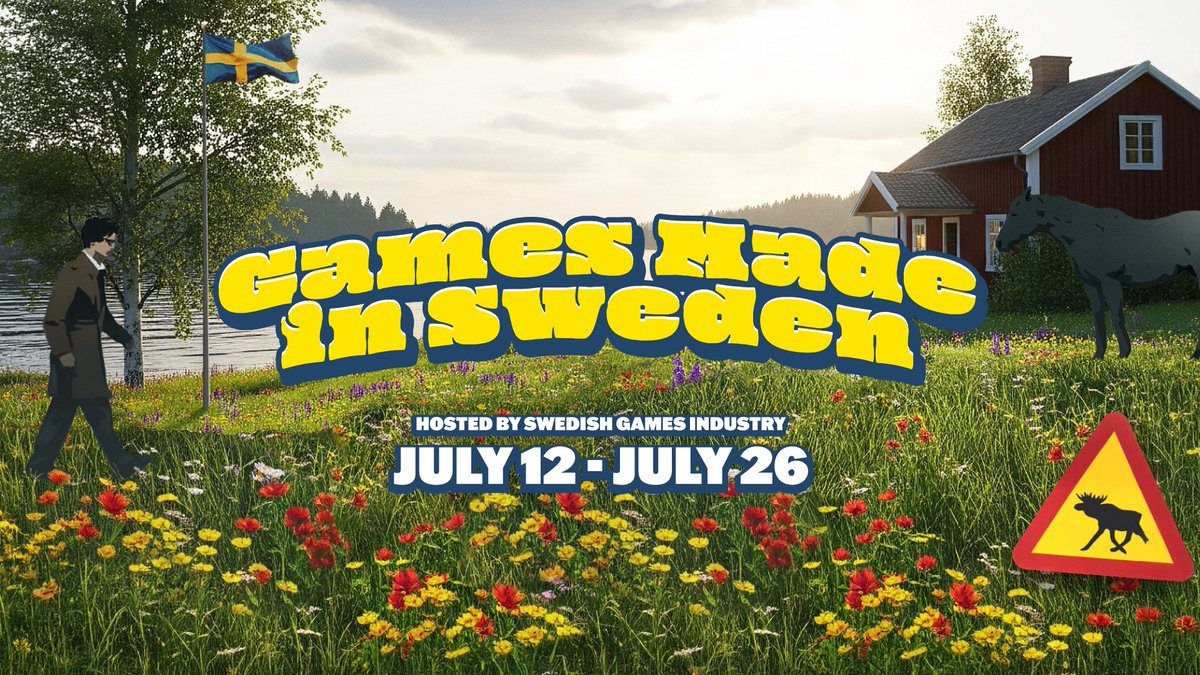 SilverPinesGame's tweet photo. We're proud to be featured as an upcoming game in the Games Made in Sweden Steam Event this month!

Browse the event page and show some support for the other incredible games being made in Sweden:
https://t.co/UvhZPXIoG9 https://t.co/ujakSyNqMt