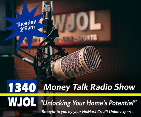 NuMarkCU's tweet photo. 🏡 Thinking about a HELOC? Tune in to our #MoneyTalk Radio Show on @1304WJOL to learn how a Home Equity Line of Credit can help with renovations, debt consolidation, major expenses, and more. Plus, a chance to win a $25 Visa gift card! 🎙️💳 #HELOC #HomeEquity https://t.co/8jIzVTFLKr