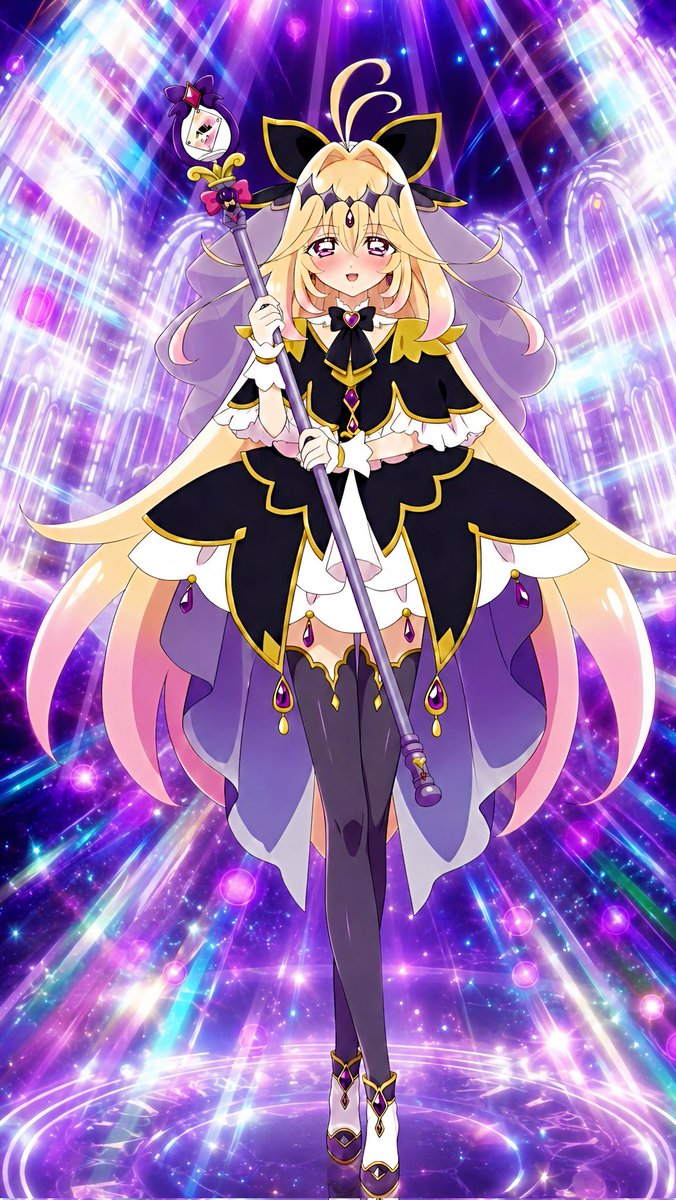 FVEeBZhweUVBSwG's tweet photo. るるか強めのアルカナシャドウちゃん！お口が可愛い☺️
#たんプリ
#precure
#SFW https://t.co/0m3HmOPsvY