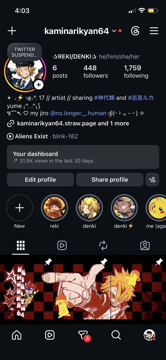 REKI/DENKI ⚡︎ ⋆✴︎˚。⋆⭑.ᐟ tweet media