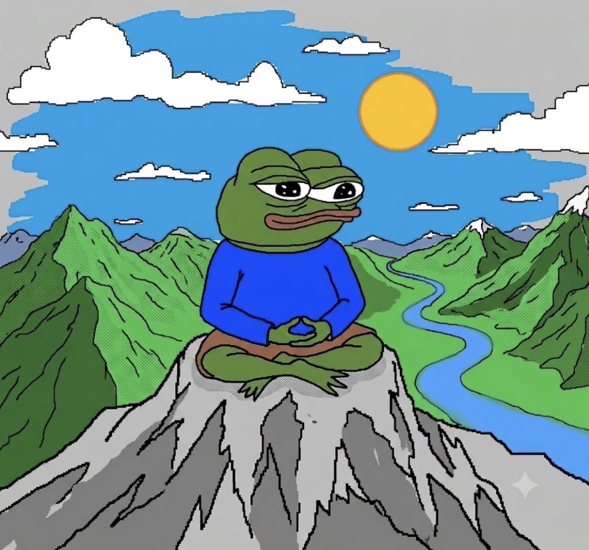PUNKTHEFROG's tweet photo. Breathe in, breathe out. 

$PUNK CODED https://t.co/TOoyAkKPim