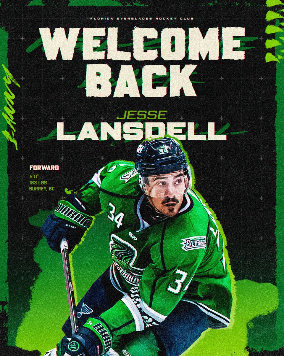 FL_Everblades's tweet photo. Lanny is locked in 🔒💚 https://t.co/DcvQsOdxAL