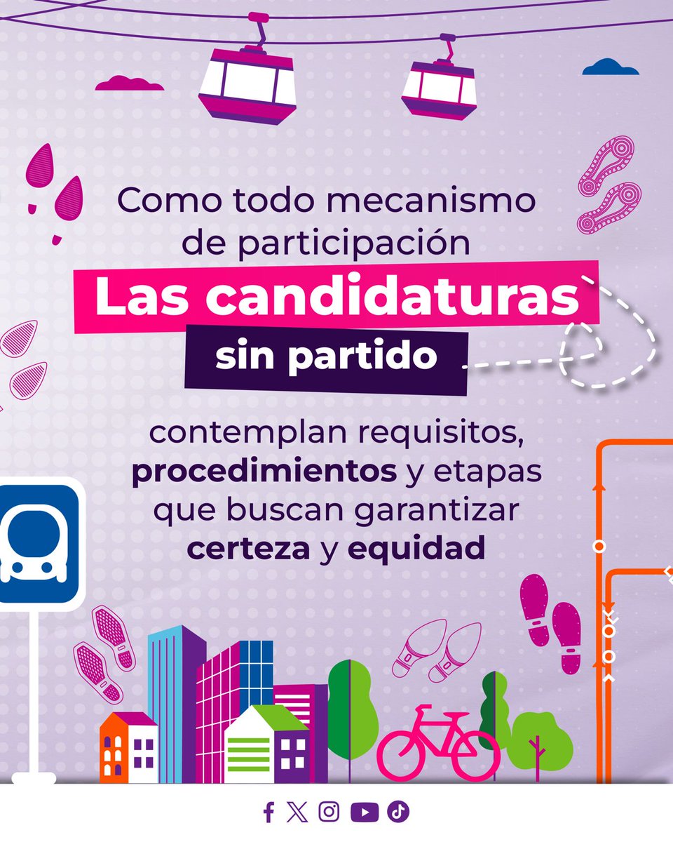 Distrito22IECM's tweet photo. 🛣️ ¿Te has preguntado qué se necesita para contender por un cargo de elección popular, sin pertenecer a un partido político?
La #RutaIndi te acerca información sobre las candidaturas sin partido. Infórmate y conoce más sobre esta alternativa de participación. 🗳️✨ https://t.co/K6ybDM3CyE