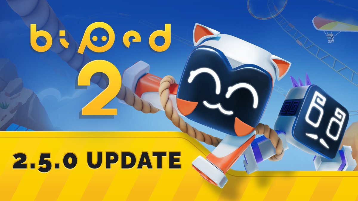 _Biped's tweet photo. 🤖Have you played Biped 2 after the Update 2.5.0? Let us know your opinion and fill this survey: this will take only a few minutes, but it will help greatly in improving the game even further! 💙

https://t.co/3a0vCoEFvN 

#biped
#platformer
#indiedev https://t.co/K4iC8x0vdY