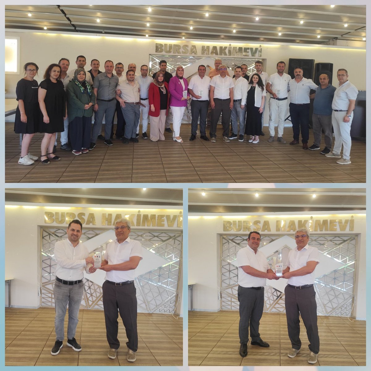 BursaDSM's tweet photo. BURSA DENETİMLİ SERBESTLİK MÜDÜRLÜĞÜNDE VEDA PROGRAMI DÜZENLENDİ

Bursa Denetimli Serbestlik Müdürlüğünde emekliye ayrılan ve görev yerleri değişen personel için Bursa Hâkimevi'nde veda programı düzenlendi.
@ctekurumsal 
@dsdb_yasinaydin 
@CihatCanak https://t.co/J1pOcsKB2H