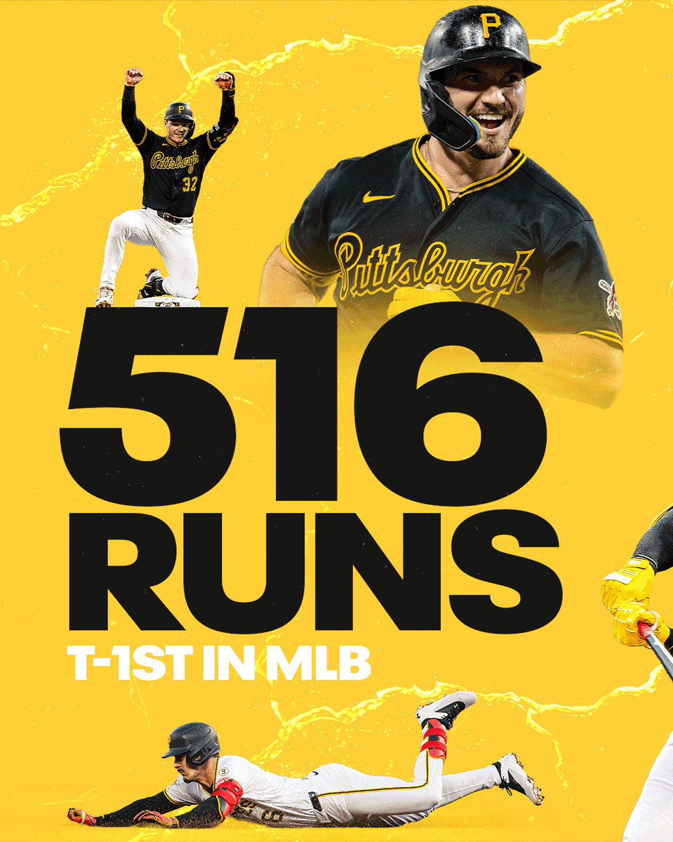 Pirates's tweet photo. As a wise man once said, our offense is a buzzsaw. 🪚 https://t.co/nvq9JoUtv6