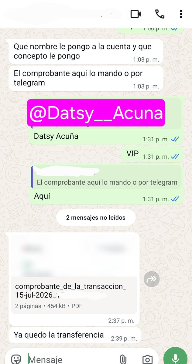 Datsy Acuña tweet media