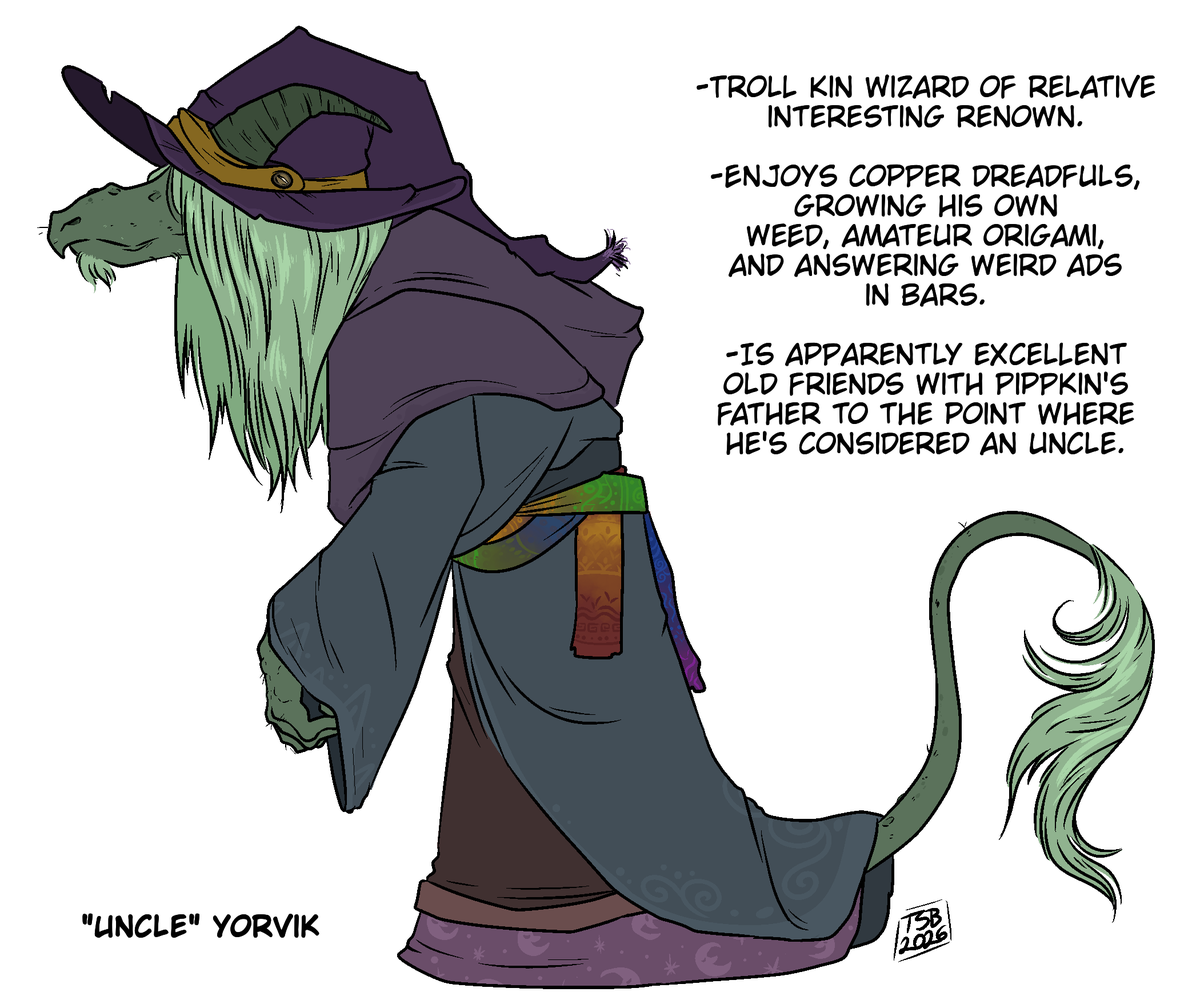 StalkyBun's tweet photo. Stalky, you're still writing the Goblin book? Yes. There's this guy in it too and he's GREAT. https://t.co/j3PsPMFkJ1