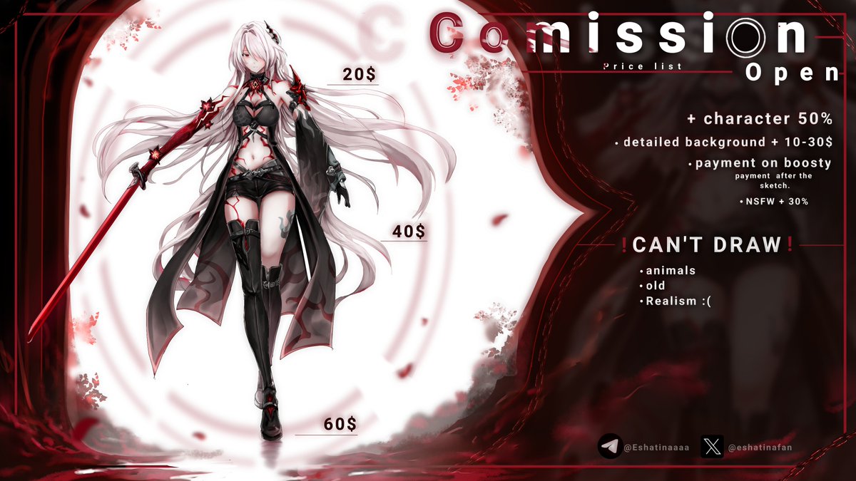 Ezhátina♡ | COMMISSIONS ARE OPEN (@eshatinafan) / Posts / X