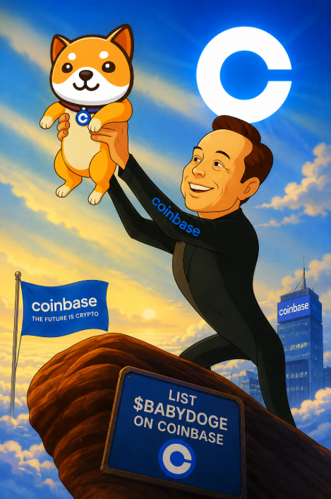 BabyDogeDaily's tweet photo. It's time to make it happen @coinbase 🚀

Give your users what they're asking for:
List $BABYDOGE 🔥 https://t.co/SRFG7rZYFl