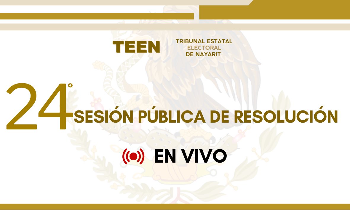 trieenmx's tweet photo. 👩🏽‍⚖️VIGÉSIMA CUARTA SESIÓN PÚBLICA DE RESOLUCIÓN 

🗓️ Viernes 17 de julio de 2026
🎥En vivo: https://t.co/ME2PmqSDvY https://t.co/lYmIastNVv