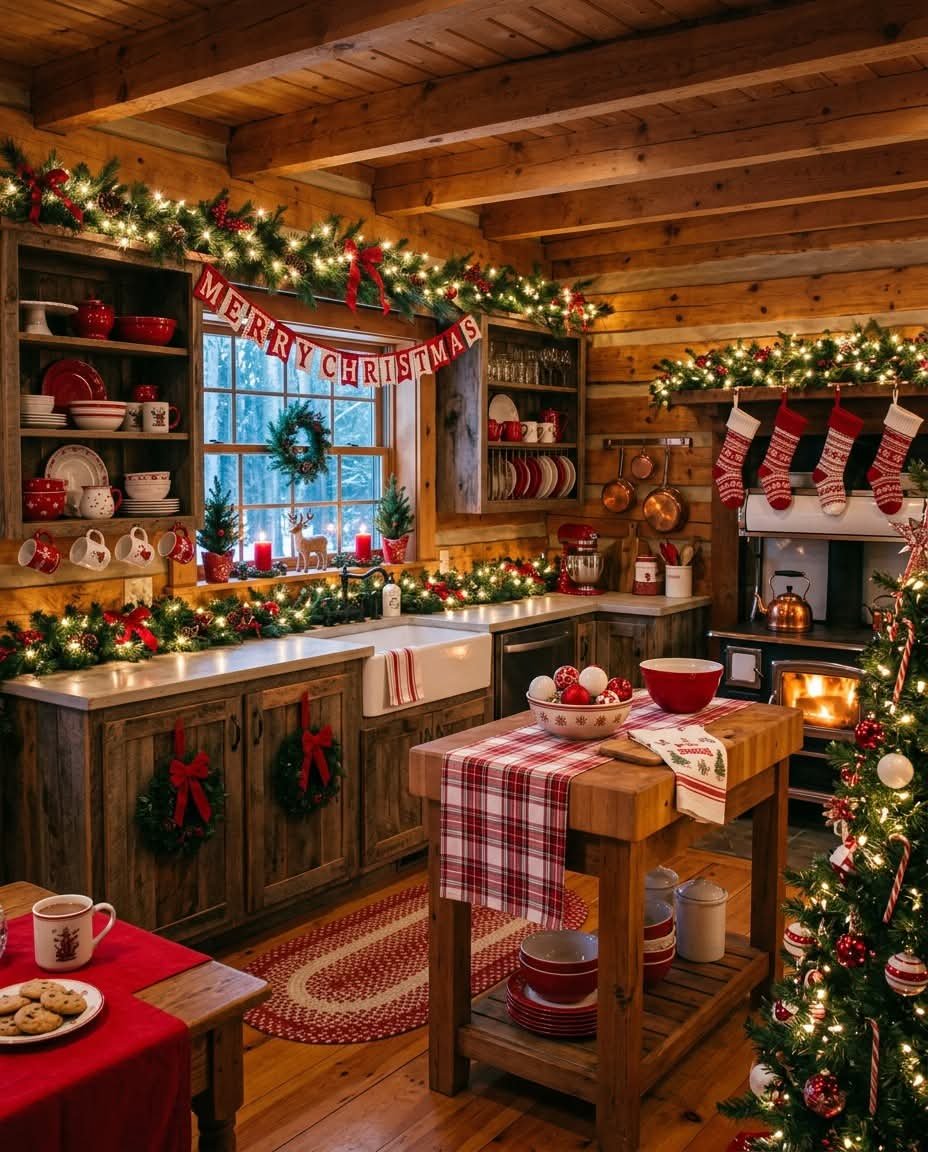 HngThyNguynTh1's tweet photo. Wonderful holiday spirit in a beautiful kitchen https://t.co/1CcqZUj4CN