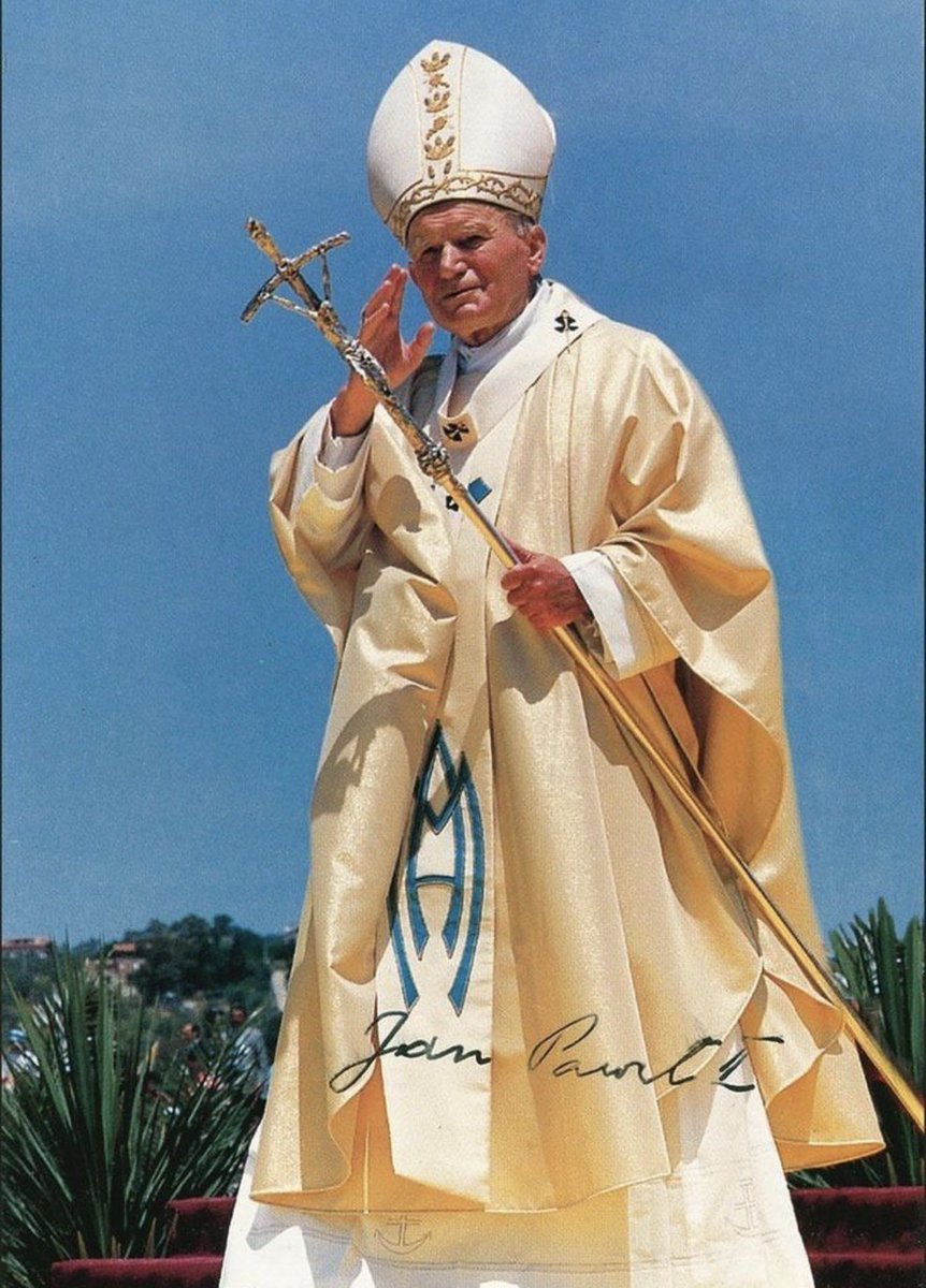 SkyVirginSon's tweet photo. CONSISTENCY, DETERMINATION, AND THE PATH TO HOLINESS: THE WISDOM OF ST. JOHN PAUL II

“You just have to be what most people aren’t: consistent, determined, and willing to work for it. No shortcuts.”

This truth applies not only to success in life, but also to the pursuit of holiness.

St. John Paul II understood that greatness is not achieved through comfort, excuses, or temporary emotions. A holy life is built day after day through faithfulness, discipline, sacrifice, and a complete surrender to God.

The world often searches for instant results.

But God forms souls through perseverance.

A person does not become a saint in one moment. A saint is formed through thousands of small decisions: choosing prayer when distracted, choosing virtue when tempted, choosing forgiveness when wounded, and choosing Christ when the world offers another path.

St. John Paul II reminded us:

“Do not be afraid. Open wide the doors for Christ.”

Opening the doors to Christ means allowing Him to transform every part of our lives.

It means being consistent in prayer.

Determined in faith.

Willing to carry the Cross.

There are no shortcuts to holiness.

There is no substitute for daily conversion.

The Rosary prayed faithfully.

The Eucharist received with devotion.

The Sacrament of Confession embraced with humility.

The commandments lived with love.

The works of mercy practiced with charity.

Small acts of faithfulness, repeated every day, become a life transformed by grace.

Do not compare your journey with others.

Do not give up because progress seems slow.

God is not asking for perfection overnight.

He is asking for a faithful heart that keeps walking with Him.

Remain consistent.

Remain determined.

Keep working with God’s grace.

Because the greatest achievement of a human life is not worldly recognition, but becoming the person God created you to be: a saint.

St. John Paul II, pray for us.

Jesus Christ, lead us on the path of holiness. 

Amen 🙏
