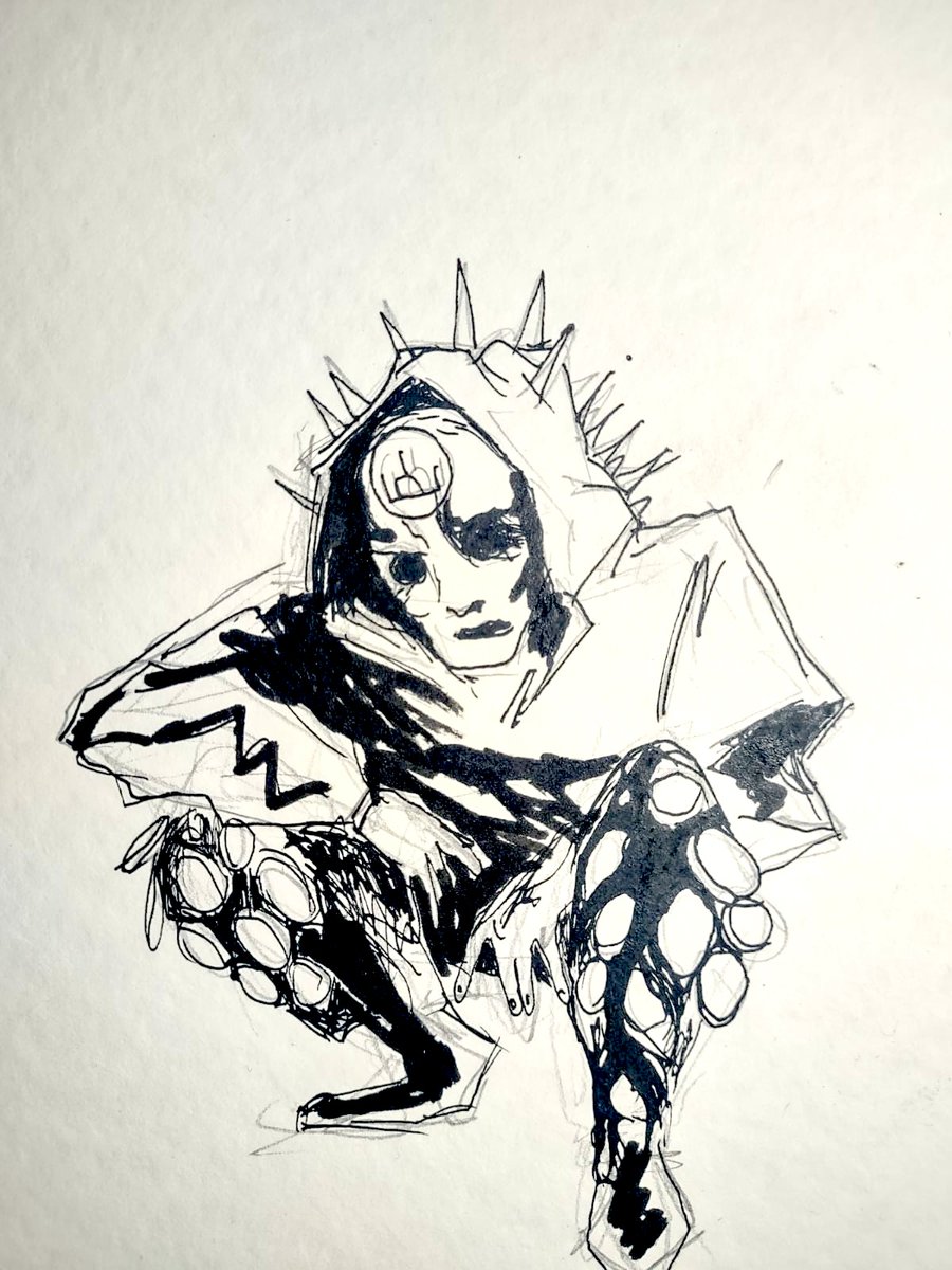 crototrigger's tweet photo. El nuevo de Jojolands me dejó dibujando unas cositas con la pluma nueva porque la verdad que tipo que te hace querer dibujar el araki
#jojolands #thejojolands #inktober #paco #pacolaburantes #pacoycatriel #pacoydragonatambienporqueno #jojobizarreadventures https://t.co/btptnHl19S