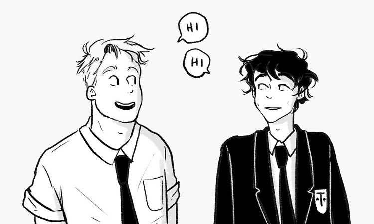 sprngwolves's tweet photo. watching heartstopper forever at 18 while in college after spending your entire younger teenage years being bullied in high school and tweeting about charlie spring to cope is crazy like wow im never gonna get over them ever https://t.co/brr8VrlLO1
