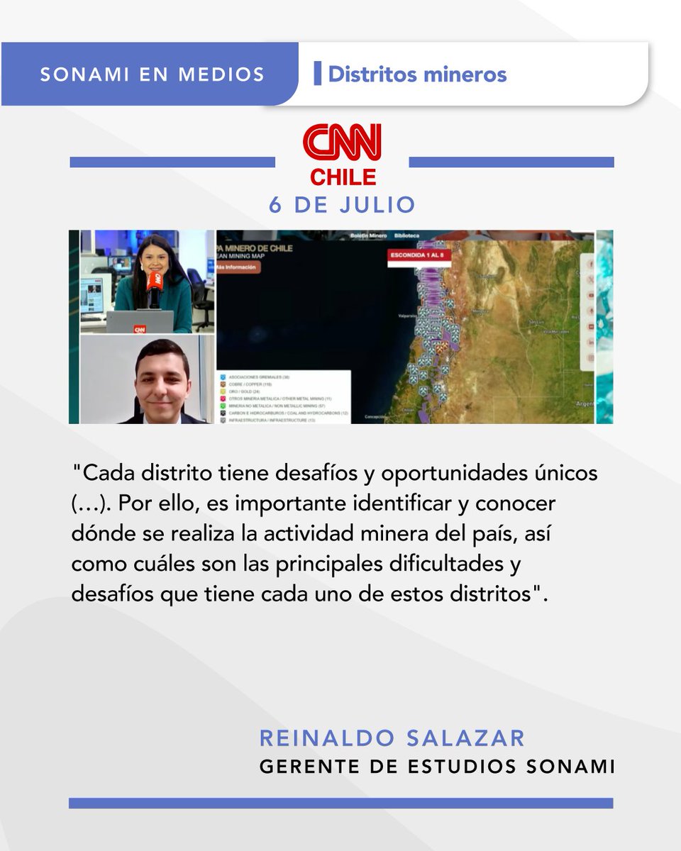 Sonami_Chile's tweet photo. #SONAMIenMedios 🗞️👇 https://t.co/6V7DRSIDfA